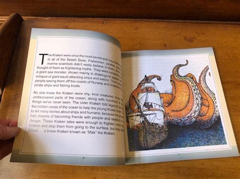 Mak The Kraken Childrens Book By London J Maddison Illustrated By