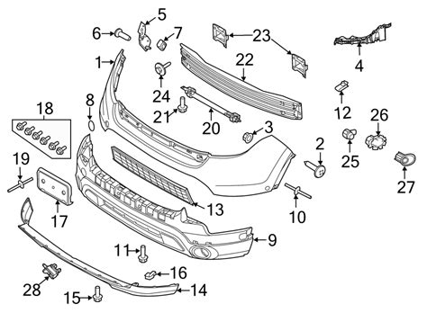 ford Explorer Grille (Upper, Lower). W/trailer tow - BB5Z17K945BA ...