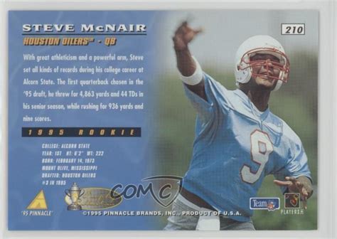 1995 Pinnacle Artist S Proof 210 Steve McNair RC For Sale Online