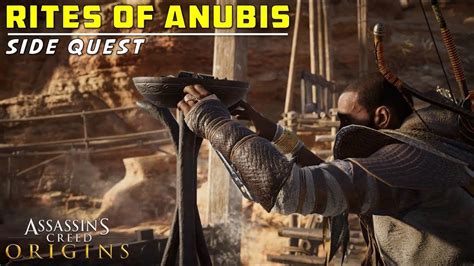 Rites Of Anubis Nitria Side Quest Walkthrough Assassin S Creed