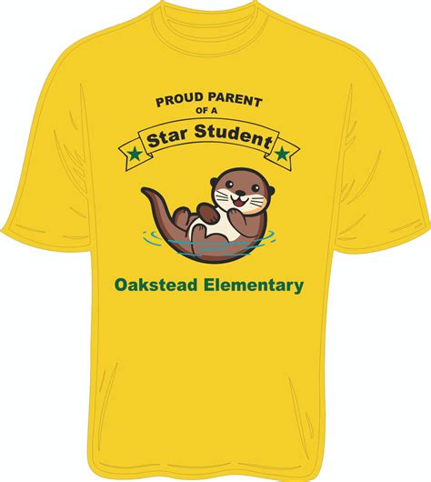 Oakstead Elementary School Star Student Parents Shirt