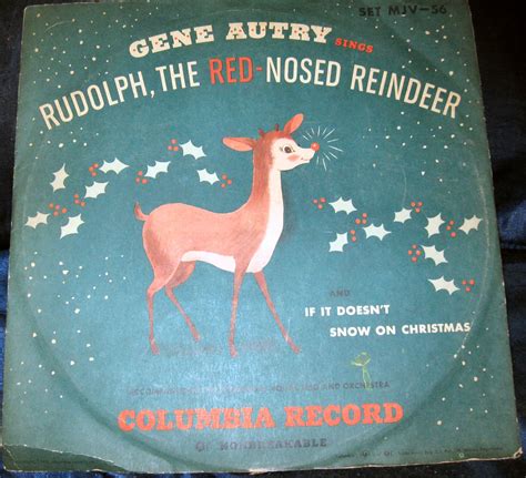 Gene Autry - Rudolph The Red-Nosed Reindeer (MJV-56) - Vinyl Record