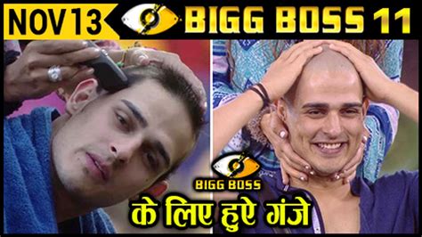 Priyank S Shocking Bald Look Bigg Boss Day Th November