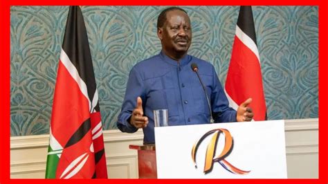 Raila Odinga Speech Today Lvmedia281 YouTube