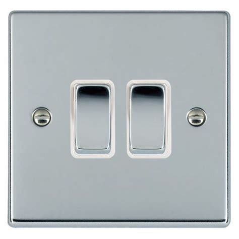 Hamilton Hartland Light Switch Gang Polished Chrome Buy Now