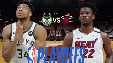 Nba Playoffs Milwaukee Bucks Vs Miami Heat Live Play By Play