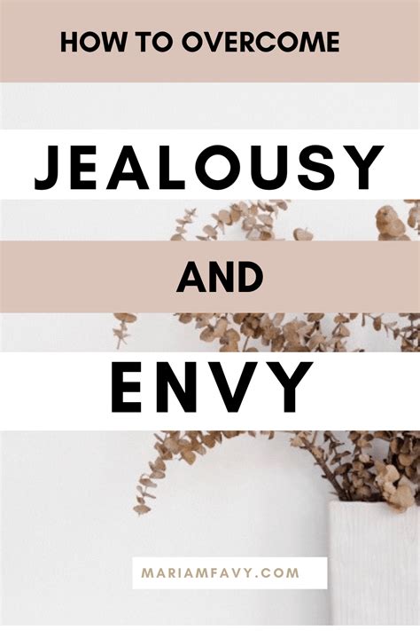 How To Overcome Jealousy Artofit