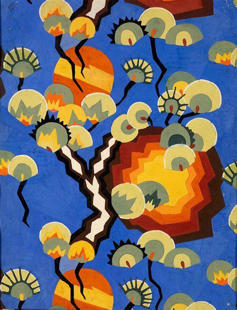 Loïs Mailou Jones Textile Design for Cretonne 1928 watercolour on