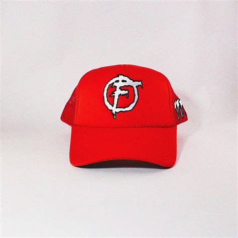 Red Classic Logo Trucker Hat – freeworldinc