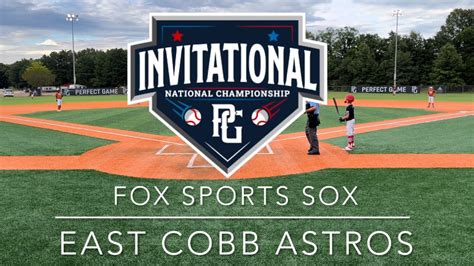 2023 11U PG Invitational East Cobb Astros GA Vs Fox Sports Sox MO