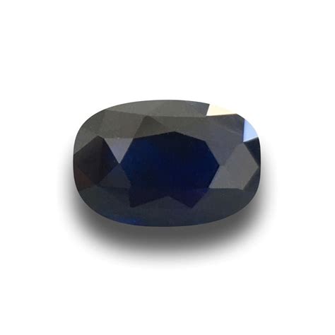 242 Carats Natural Dark Royal Blue Sapphire Loose Gemstonecertified