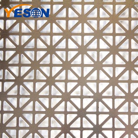 Stainless Steel Aluminum Galvanized Perforated Metal Sheet Filter Mesh