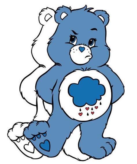 Bundle Care Bears Grumpy Bear Svg Etsy Canada Grumpy Care Bear