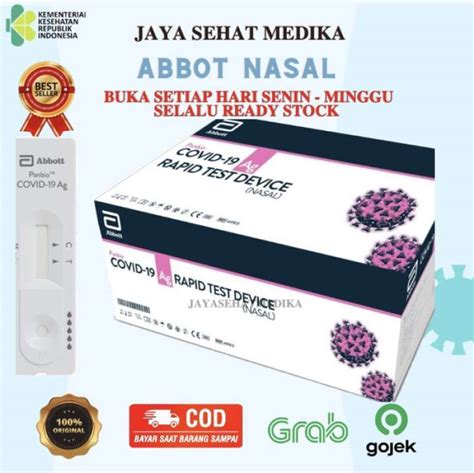 Jual Abbott Nasal Antigen Bioquick Swab Rapid Pcr Di Seller Yama