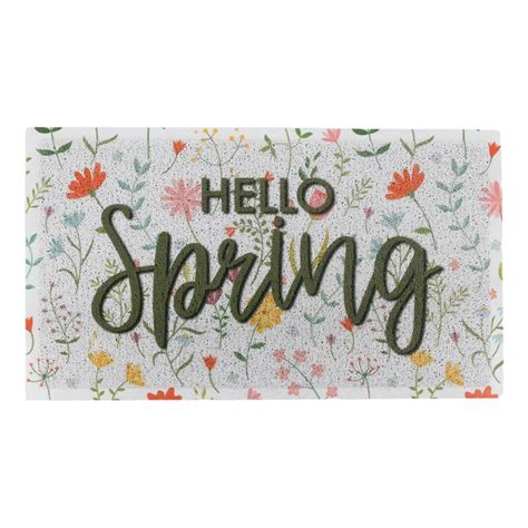 Hello Spring Doormat X Cm Artsy Mats