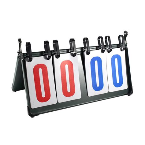 Scoreboard Score Keeper Digital Portable Easy Flip Score Keeper For