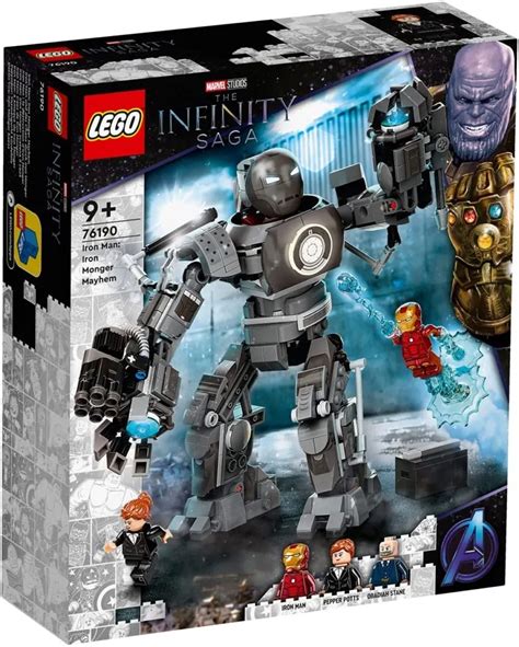 LEGO Marvel Infinity Saga set prices and release dates confirmed
