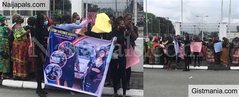 Photos River Women Protest Alleged Harassment Of Female Legislative