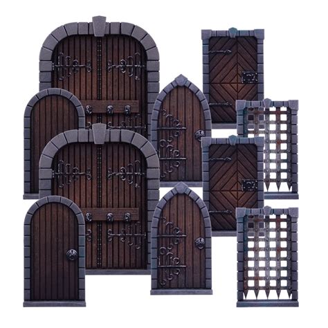 Store Terrain Crate Dungeon Doors En Mantic Games