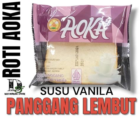 Roti Gulung Aoka Roti Lembut Aoka Roti Panggang Aoka Rasa Cokelat