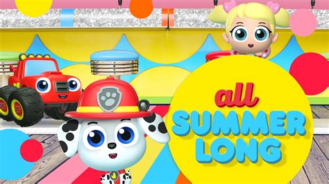 Nick Jr Summer 2019 Vacation Celebration Behance