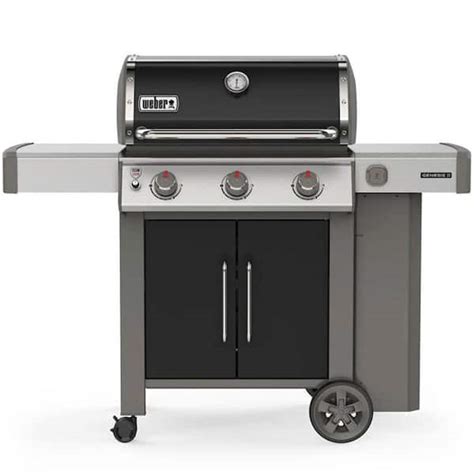 Weber Genesis Ii E Burner Liquid Propane Gas Grill In Black