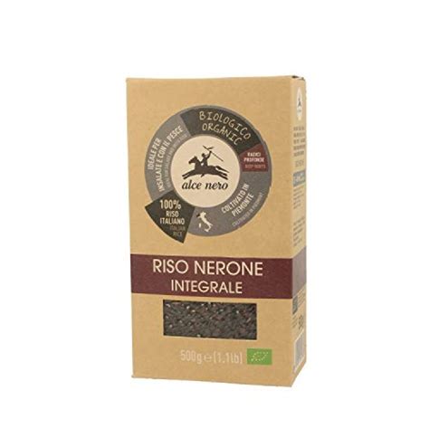 4 X 500GR RISO VARIETA ALCE NERO PRODOTTO BIOLOGICO POSSIBILITA