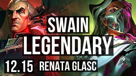 SWAIN Jhin Vs RENATA GLASC Twitch SUP 9 1 15 Legendary 500