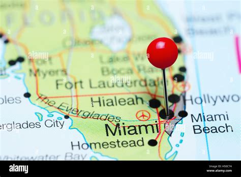 Miami On A Map – Verjaardag Vrouw 2020