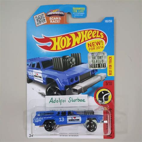 Jual Hotwheels Hot Wheels Cruise Bruiser Factory Sealed Ths Th Ban Karet Short Card Hw