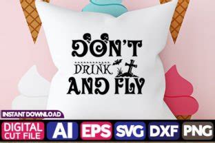 Don T Drink And Fly Svg Graphic By Emdgraphic Creative Fabrica