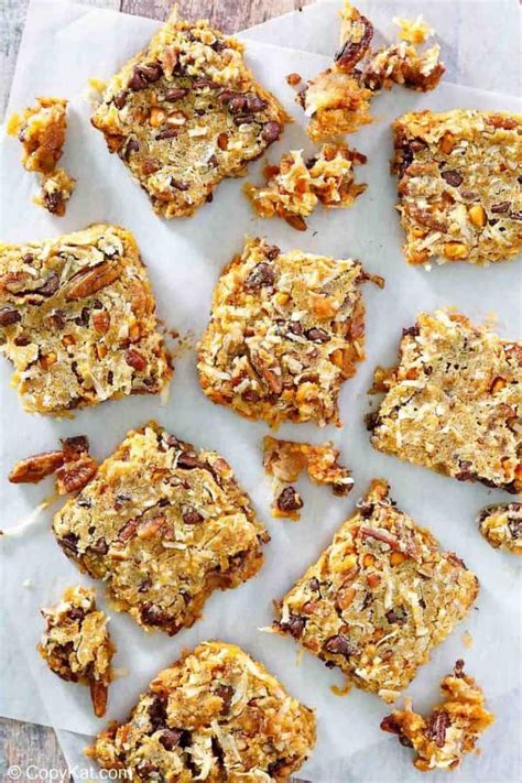 Hello Dolly Bars Layer Bars Or Magic Bars Copykat Recipes