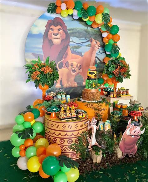 Lion Birthday Decor Lion King Birthday Lion Birthday Lion King