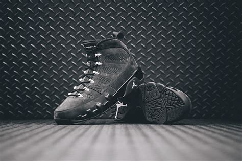 Air Jordan 9 Anthracite Black White - Sneaker Bar Detroit