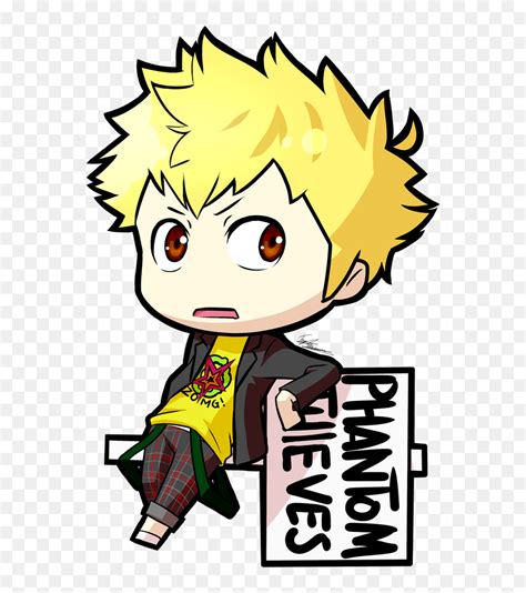 Persona 5 Ryuji Png - Fanart Ryuji Persona 5, Transparent Png - vhv