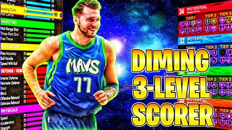 RARE LUKA DONCIC BUILD NBA 2K23 Next Gen Diming 3 Level Scorer Build