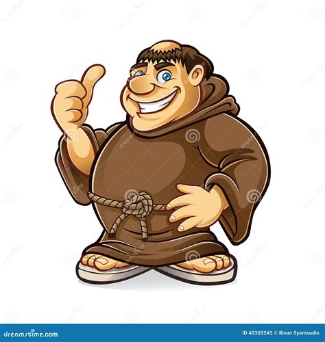 Old Monk Vector Illustration | CartoonDealer.com #39982122