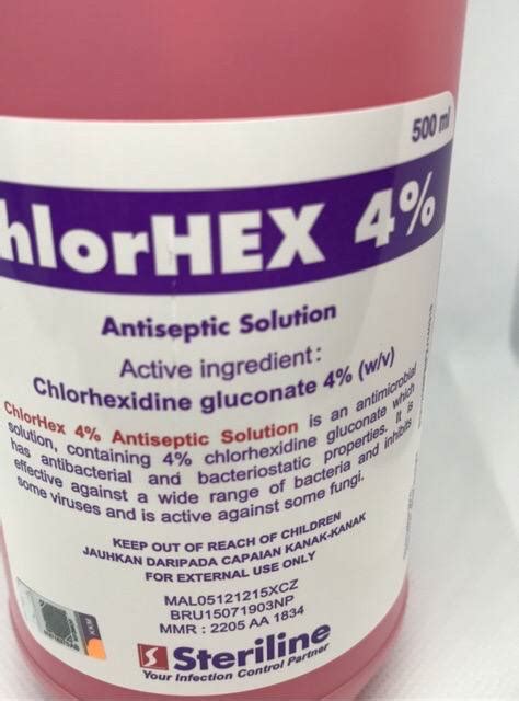 Chlorhexidine Gluconate Ml Antiseptic Medichouse