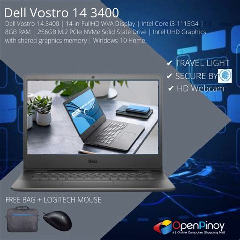 Dell Vostro Laptop With Intel Core I G Processor Computers