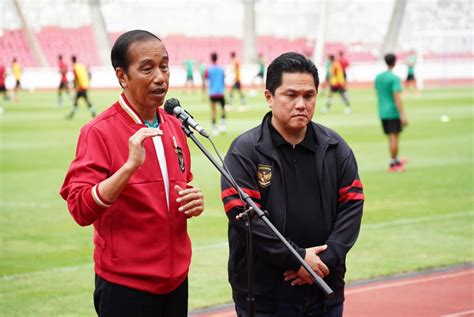 Presiden Jokowi Tampung Cita Cita Lain Pemain Timnas Indonesia U