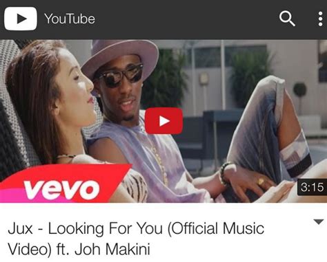 Exclusive New Music Looking For You Jux Ft Joh Makini Watch The