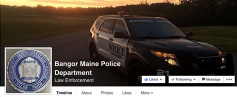 The Bangor Maine Police Department Is 'The Bomb Dot Com' Of Police ...