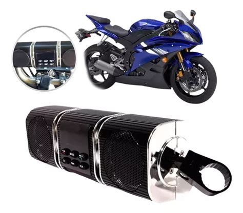 Bocinas Bluetooth Alarma Altavoz Motocicleta Speaker 10w 2 Meses Sin