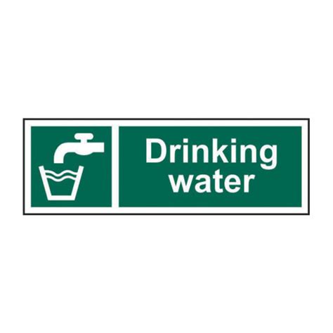 Drinking Water Sign