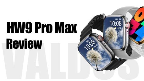 Hw Pro Max Smart Watch Full Unboxing Review Youtube