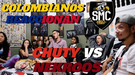 Colombianos Reaccionan A Chuty Vs Nekroos Supremac A Mc Youtube