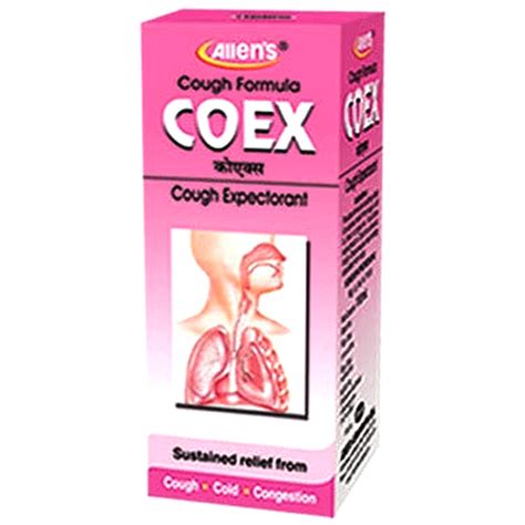 Allens Coex Cough Syrup 110ml Buy Allens Coex Cough Syrup 110ml