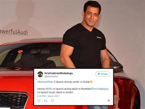 Salman Khan Trolled For Inaugurating A Car Driving School In Dubai ...