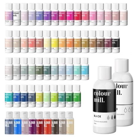 Starter Kit Colour Mill Oil Based Food Colouring Cake Craft Group