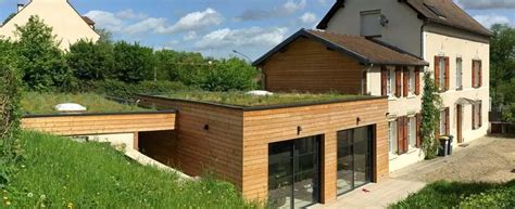 Maison Ossature Bois Avec Toit Terrasse Maison Ossature Bois Toiture